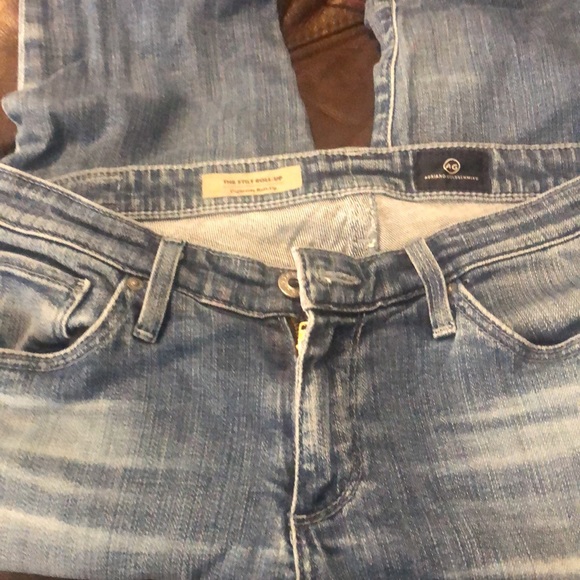 AG THE STILT ROLL-UP Cigarette Jeans size 27 - Picture 5 of 11